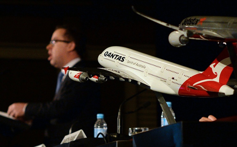 Graph for Has the Flying Kangaroo finally broken its glass ceiling? A timeline of the Qantas Sale Act
